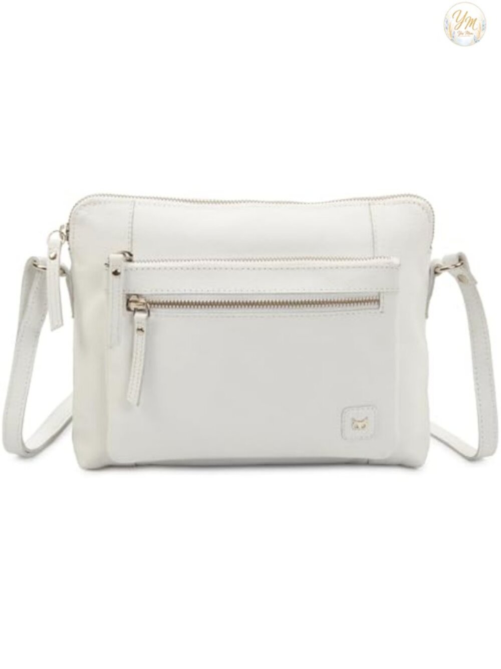 Genuine Leather Small Crossbody Bag Women Soft Pebbled Sling Shoulder Handbag